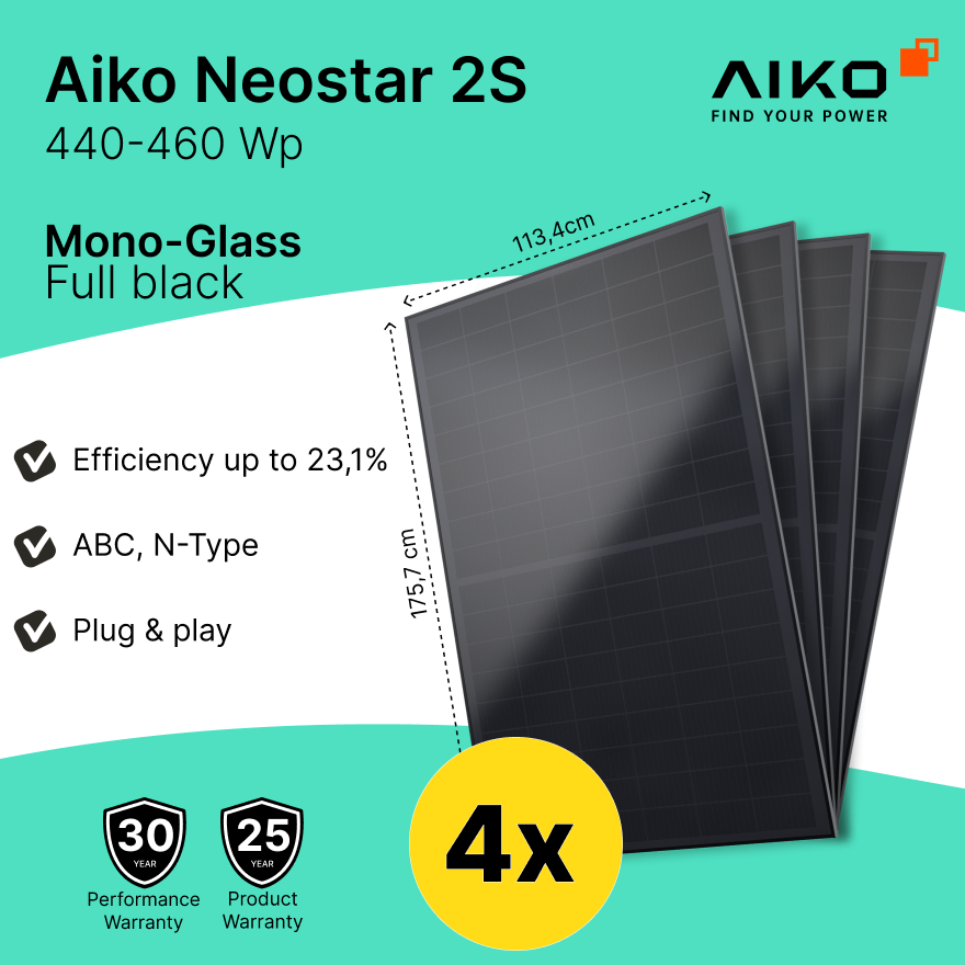 Aiko Neostar 2s Mono-Glass black ABC N-Type