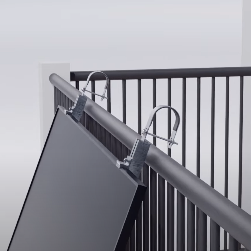 Fixação Balcony com ângulo ajustável
