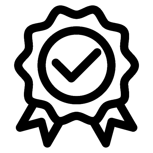 Certification of approval stamp as benefit