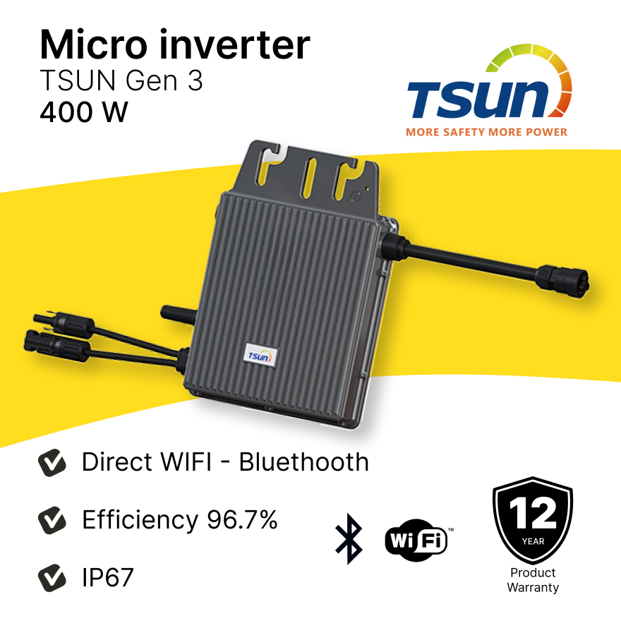 Micro Inversor TSUN MS400