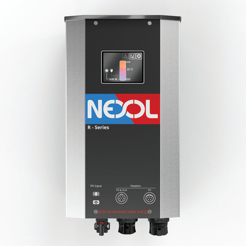 Solar heating rod and smart controller for water boilers – Resistencia solar y controlador inteligente para calderas de agua"