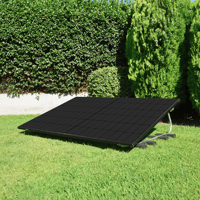 Garden solar kits installation panel