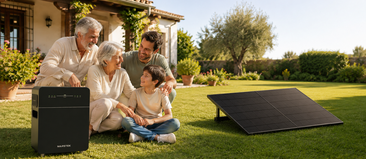 Autonomia na energia solar para todas as famílias