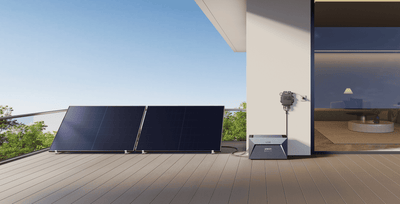 Add-on solar battery module for expanding home energy storage capacity
