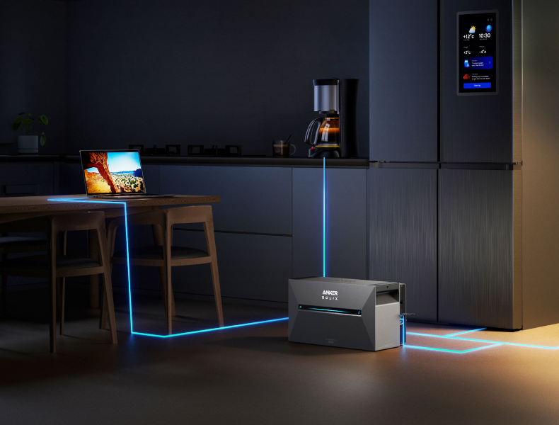 Off-grid solar battery solution for blackout protection and remote power supply