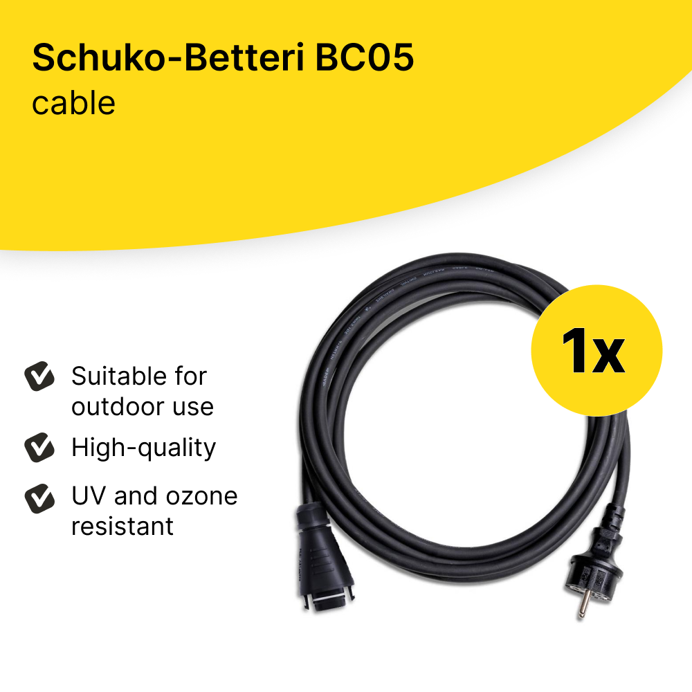Cabo Schuko-Betteri BC05 (para microinversores Hoymiles)