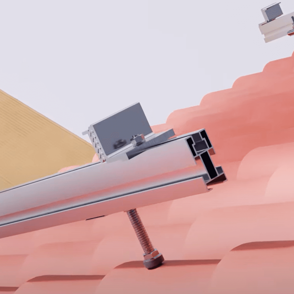 Fixação de painel solar Sunfer 01V1
